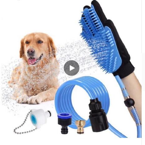 Hunde Handschuhduschkopf